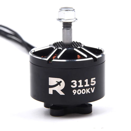 R3115 900KV Brushless Motor for 10 Inch FPV Drone Builds — 3–6S, 31×15 Stator, 112g, 37.5×33.6mm