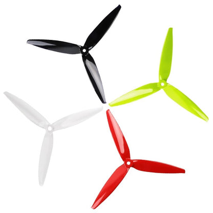 2/6/12Pairs Gemfan Flash 7040 Propeller - 7inch 3-Blade 7X4X3 CW CCW Props For FPV RC Drone Racing Freestyle Long Range Quadcopter