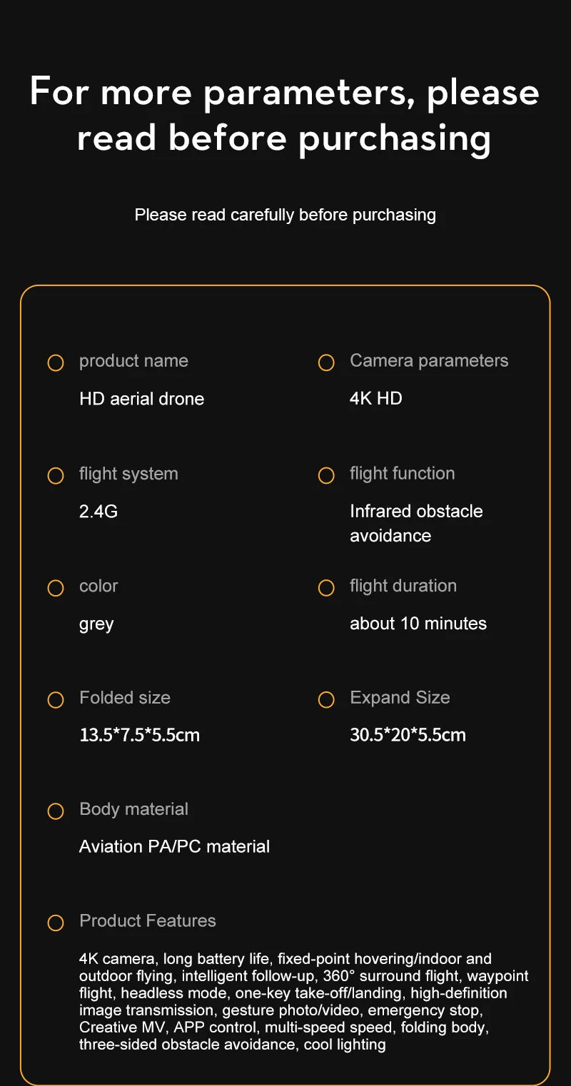 XT1 Drone - 2024 New 4K HD Camera FPV WIFI 3-way Obstacle Avoidance Foldable Quadcopter RC Helicopter For Kid Gift 25 XT1 Drone, 4k camera, long battery life, fixed-point hovering,