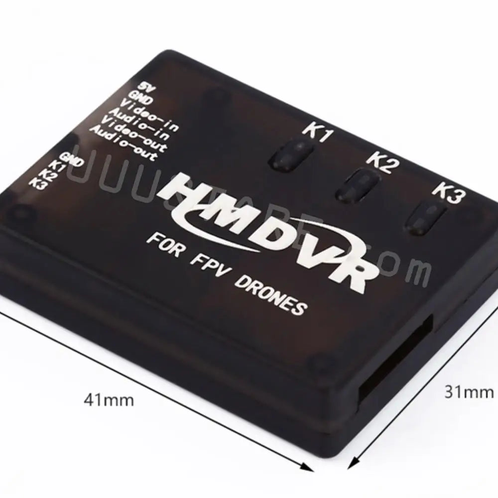 HMDVR Mini Digital Video Audio Recorder 30fps for FPV Drones Quadcopter Q250 QAV210 6 3r25 Ulttmpvxm K3 FOR FPV DRONES