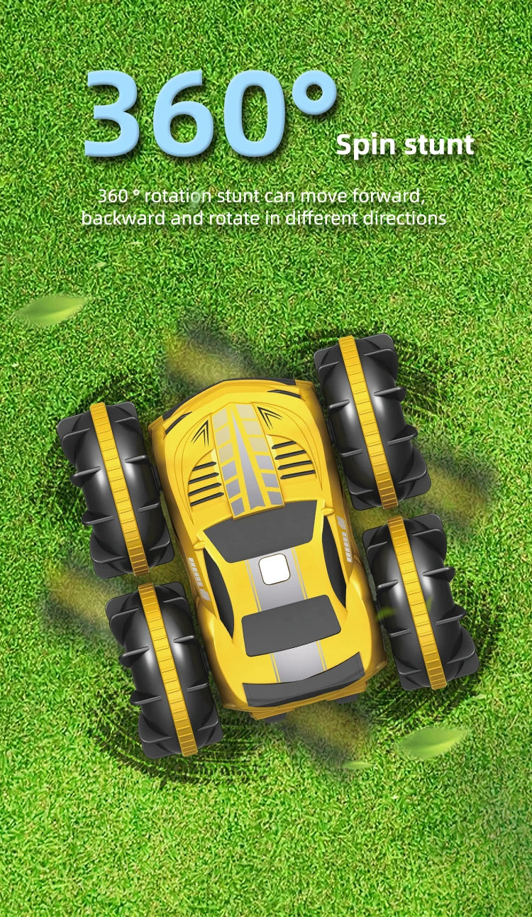 3608 Spin stunt can move forward; backward and rotate in different directions . 360