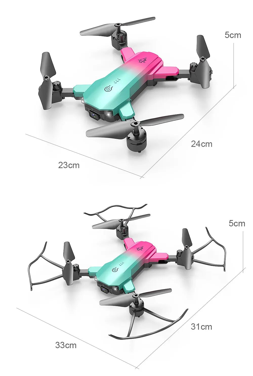 S29 Drone, UAV has the function of constant altitude maintenance mode, infrared four-sided