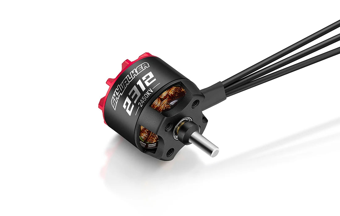 Original Hobbywing SkyWalker 2312 2316 2320 Brushless Motor For Rc Airplane / fixed-wing 24 ESC:Skywalker-V2 30A-40A propeller: 3S: