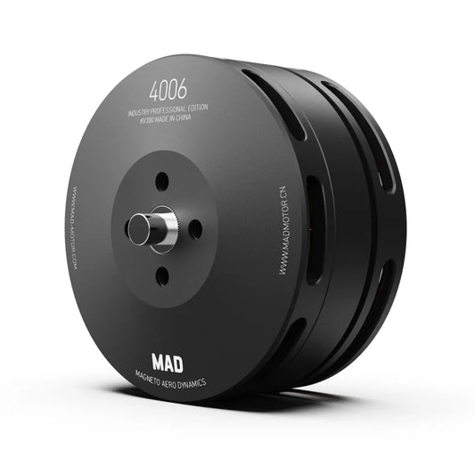 MAD 4006 IPE Drone Motor, High-performance motor introduced by MADE, ideal for industrial professionals seeking advanced magnetodynamics technology.