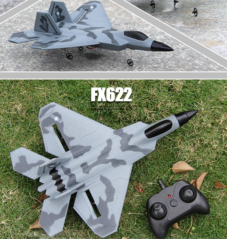 F22 SU35 Fixed Wing Airplane, 5.High Performance: high torque and powerful motor Package list: 1 x RC Airplan