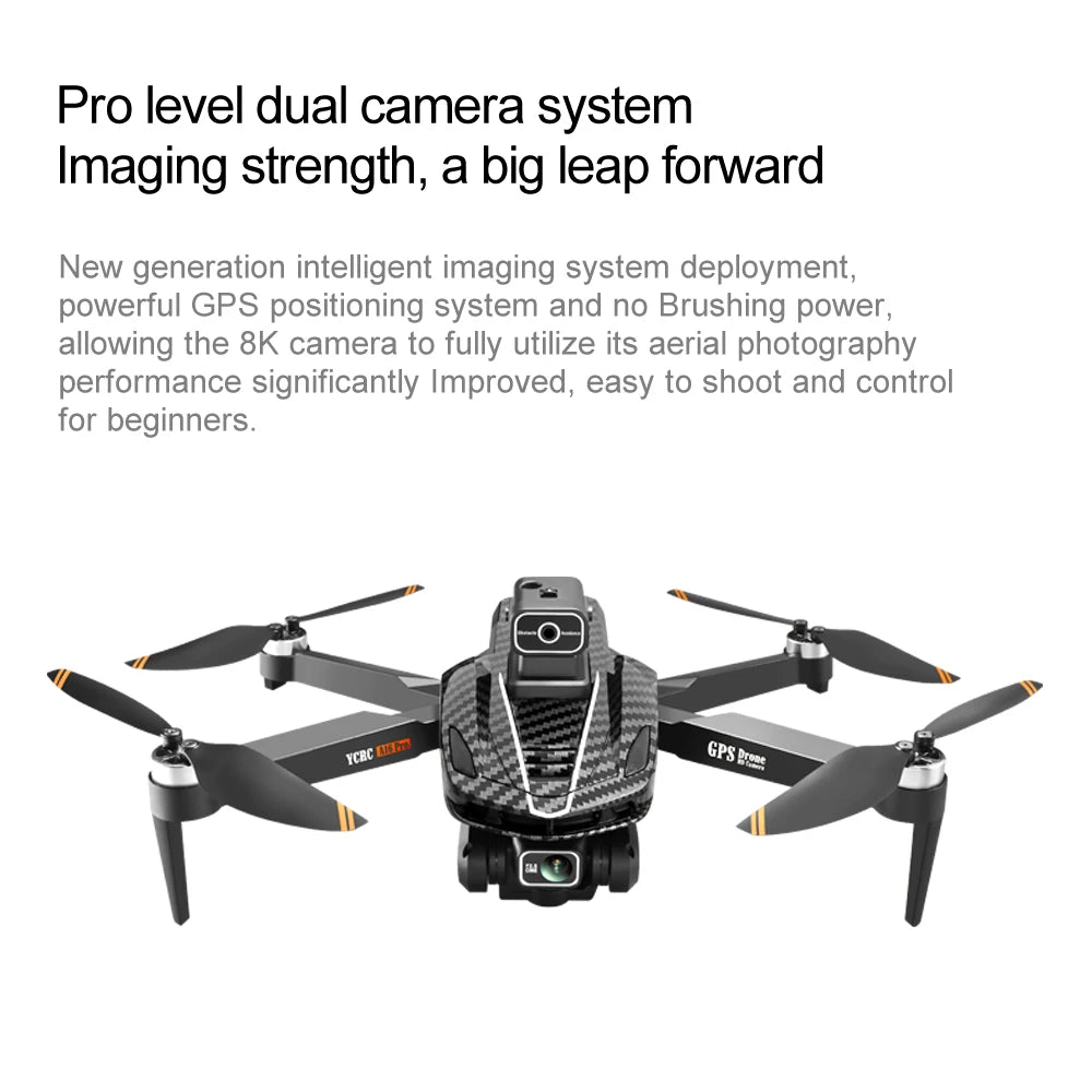 A16 PRO Drone, GPSDe T IcrC L is a powerful GPS positioning system and no Brushing