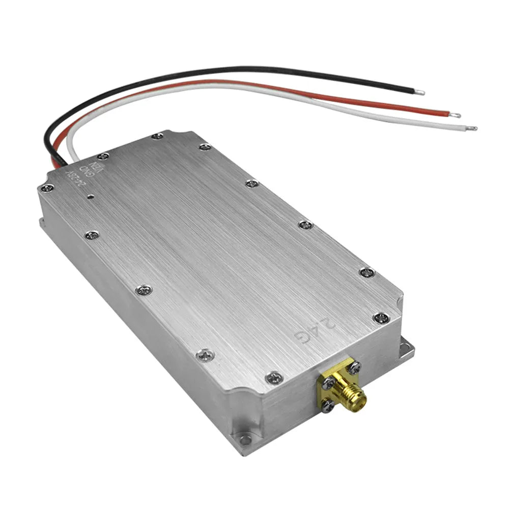 50W Anti Drone Module, customer shall connect the antenna, heat sink and cooling fan before power supply in case the module be