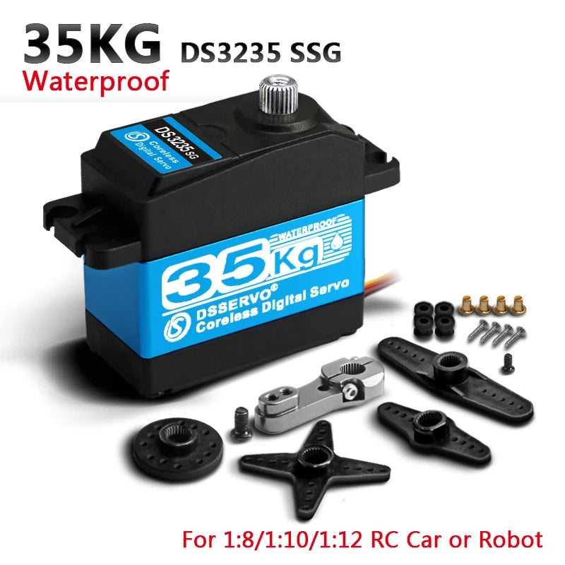 DSServo, 35KG DS3235 SSG Waterproof 6666 88 For 1.8/1
