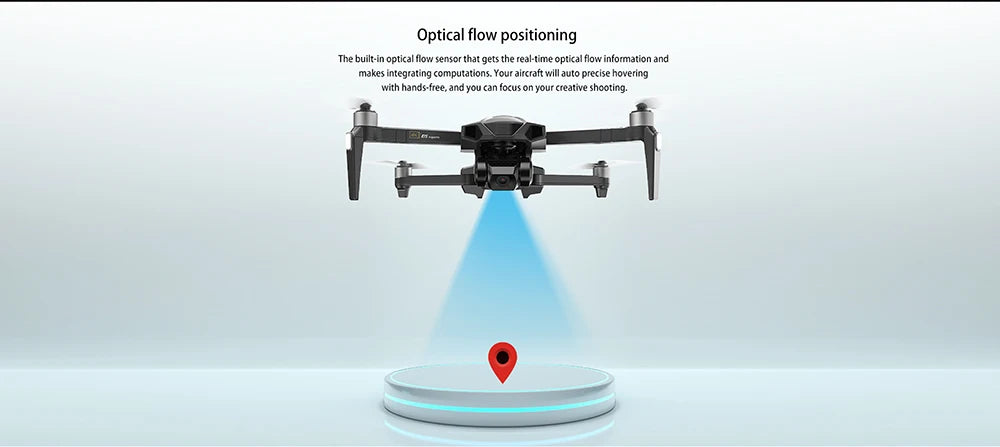 B18 Pro Drone, built-in optical ilow sensor that gets the real-tme Ffloxinformation