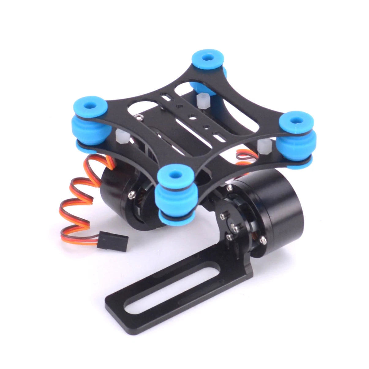 2-AXIS 2 Axis Brushless Gimbal - / 2805 80KV Motor / BGC Controller Board Black for WK QR X350 SJ4000 Gopro3 4 Gopro Hero 17 2-AXIS 2 Axis Brushless Gimbal, Gopro hero 3 camera not included .