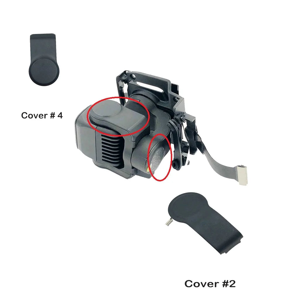 Gimbal Parts for DJI Mavic Air 2 - Gimbal Camera Motor Side/Back Cover Cap Set Lens Glass Ring Signal Flexible Cable (Used ) 45 Gimbal Parts for DJI Mavic Air 2, products will arrive destination between 15-90 days depending on different conditions . it is estimated that