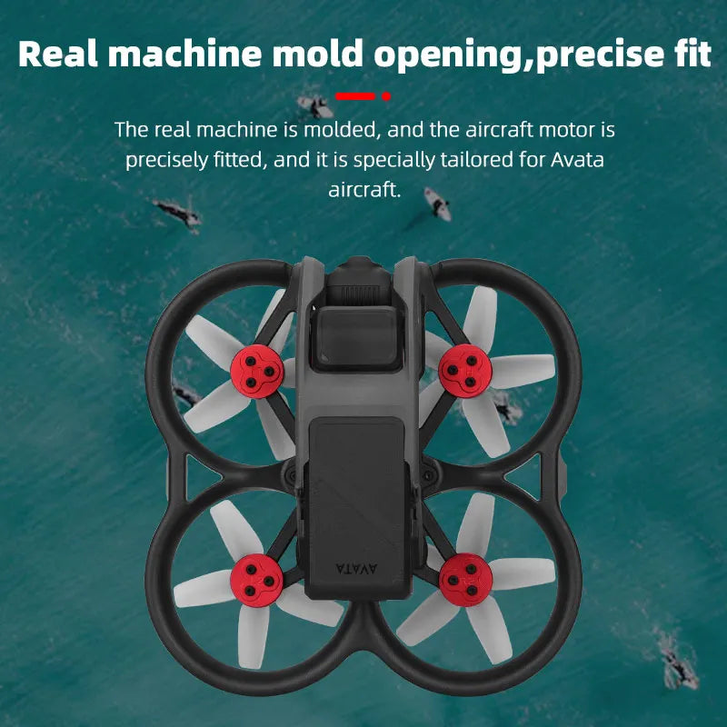 Gimbal Camera Bar for DJI Avata Drone - Lens Bumper Protector Anti-collision Aluminum Alloy PTZ Guard Accessories 22 Gimbal Camera Bar for DJI Avata Drone, the real machine is molded, and the aircraft motor iS precisely fitted . it