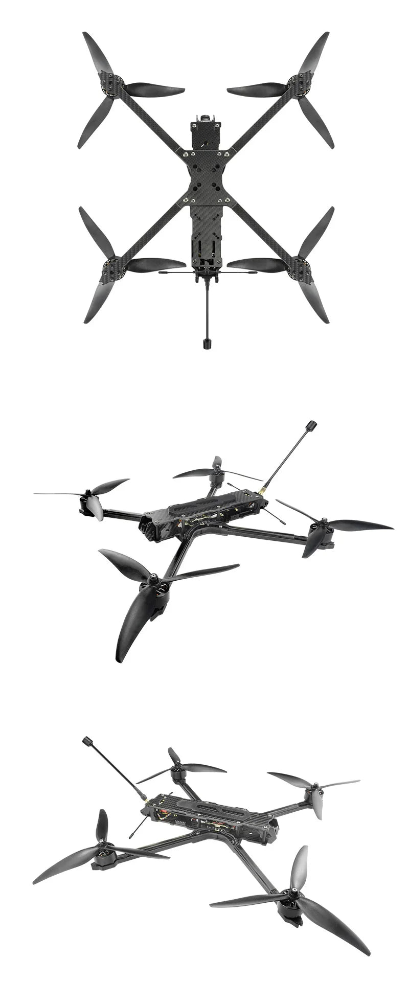 SEQURE Bkli8 8 inch FPV, Ensure stable and reliable signal with high power VTX.