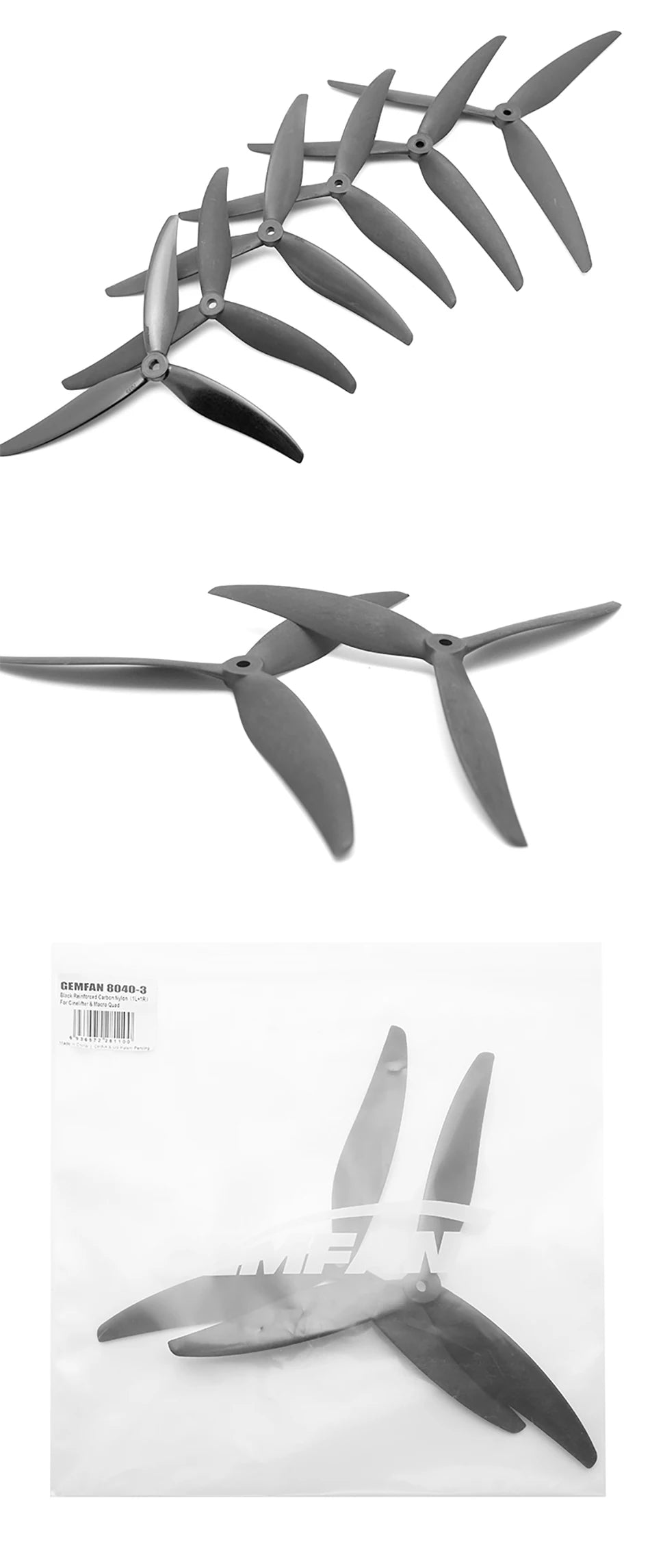 2PAIRS GEMFAN Drone Propeller. XDRC is a leading manufacturer of drone propellers . xDR