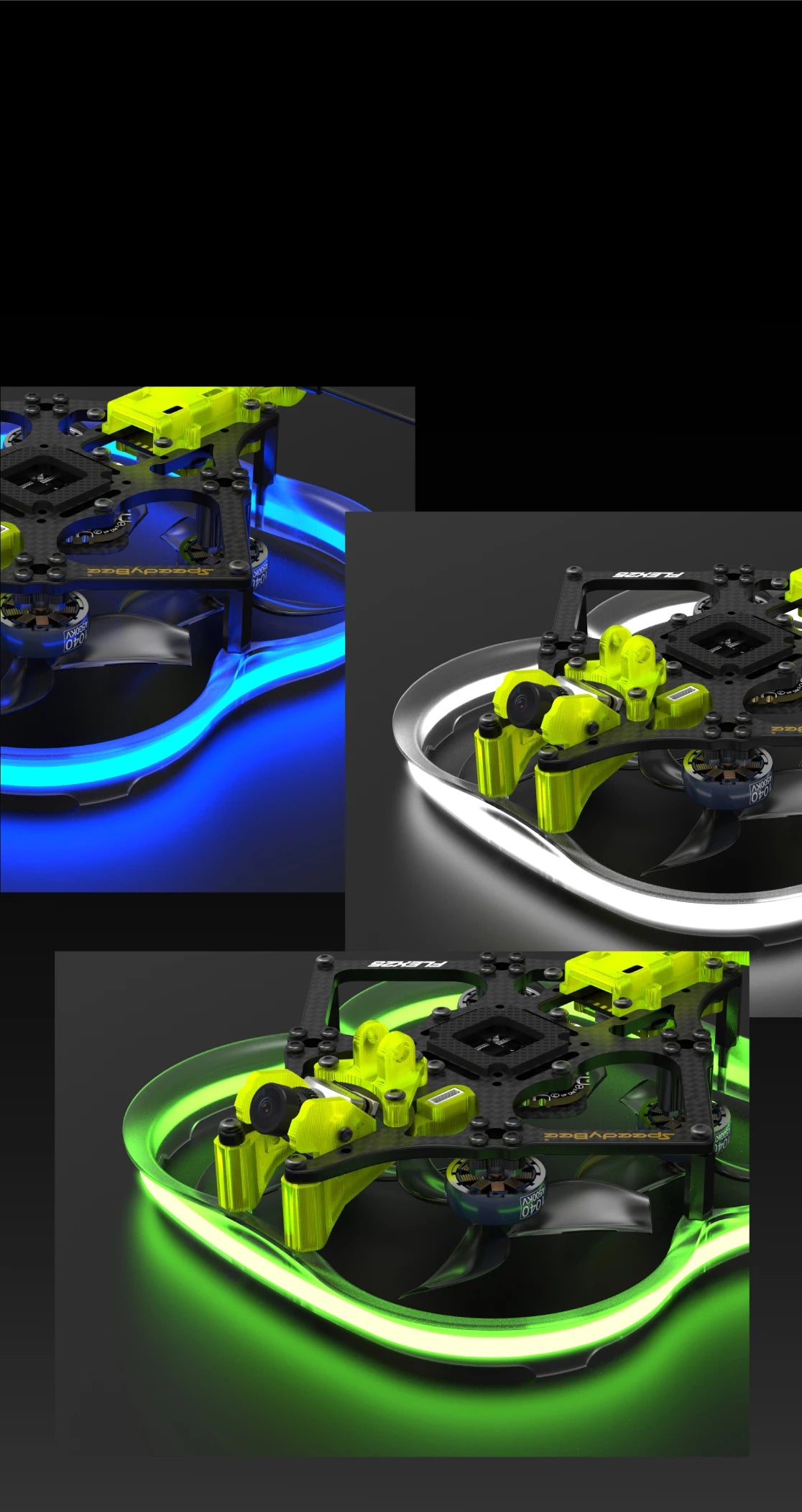 SpeedyBee F745 35A Freestyle FPV - 2.5 Inches Quadcopter 4S Flex25 RunCam Phoenix2-NANO Analog F745 35A Freestyle Drone Cinewhoop Tinywhoop 15 SpeedyBee F745 35A Freestyle FPV, L3f624 Fovo' D8e63s Iact Ooi I