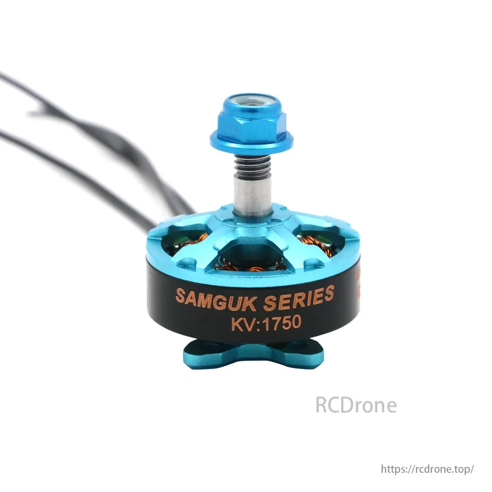 Samguk 2206 Brushless Motor, High-efficiency device provides reliable power even under continuous load conditions due to its low internal resistance.