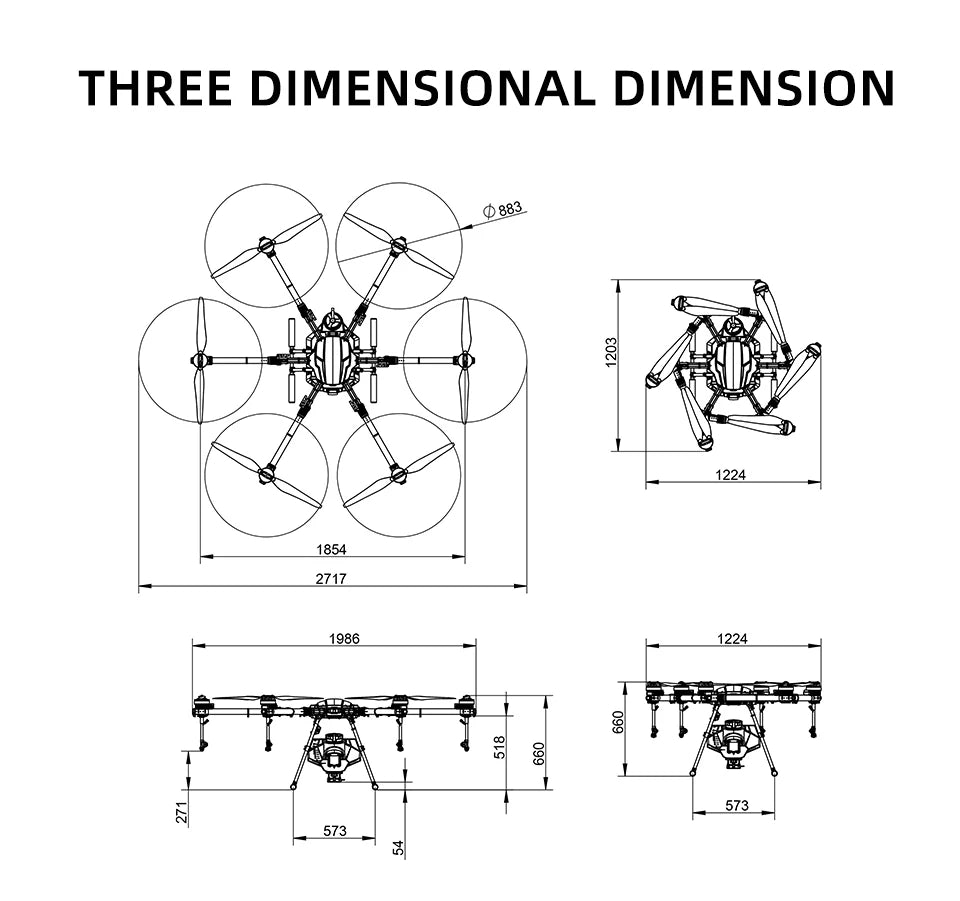 EFT E620P 20L Agriculture Drone - 6-Axis Agri Drone Frame 20L Water Tank Spray and 8L Spreader Hobbywing X9, JIYI K++ V2, Skydroid H12, Tattu Pro 22000mAh Battery 22 EFT E620P 20L Agriculture Drone, Variations cater to diverse preferences and specific agricultural requirements