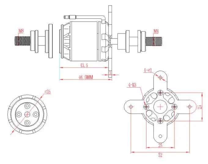 EMAX GT2820 Motor, EMAX Toys is a brand name from Mainland china . EMA