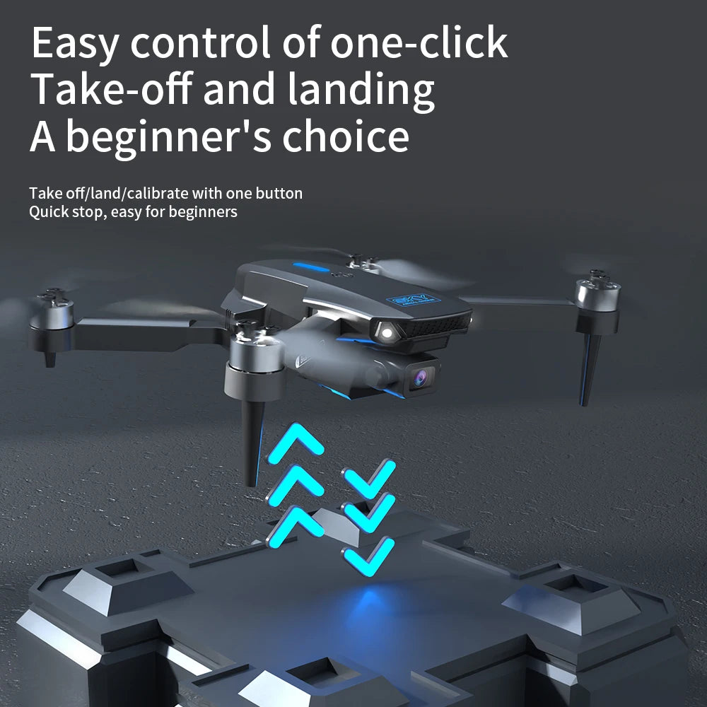 E88 MAX Drone, easy control of one-click Take off/land/calibrate with one button Quick