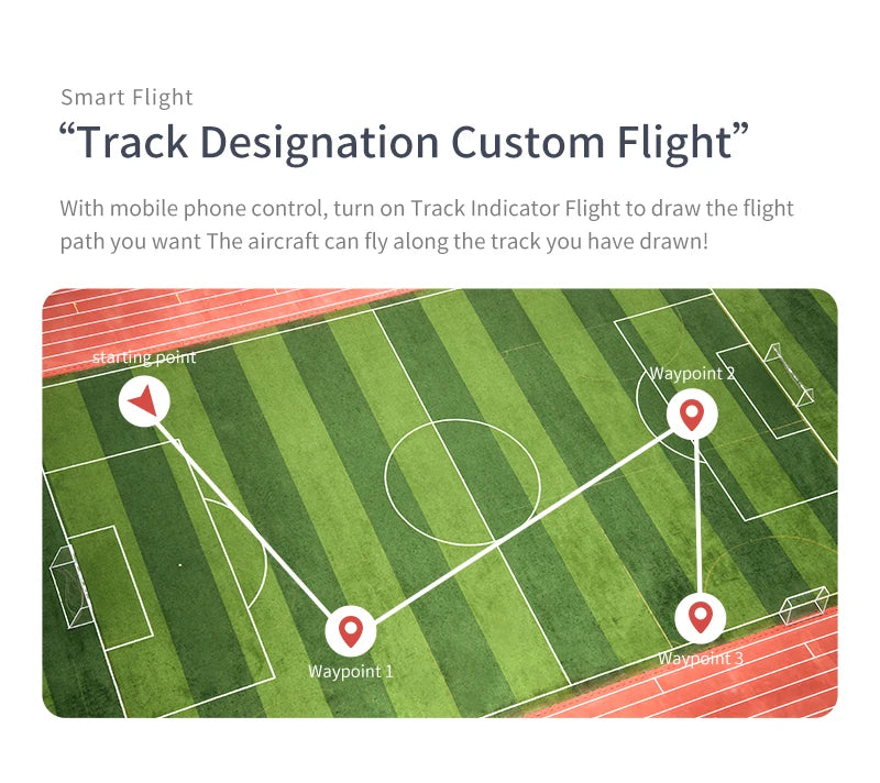 QJ KY905 Mini Drone - Profesional 4K Camera Wifi FPV Foldable Dron Quadcopter One-Key Return 360 Rolling RC Helicopter Kid Toys 49 QJ KY905 Mini Drone, turn on track indicator flight to the flight you want the aircraft can fly