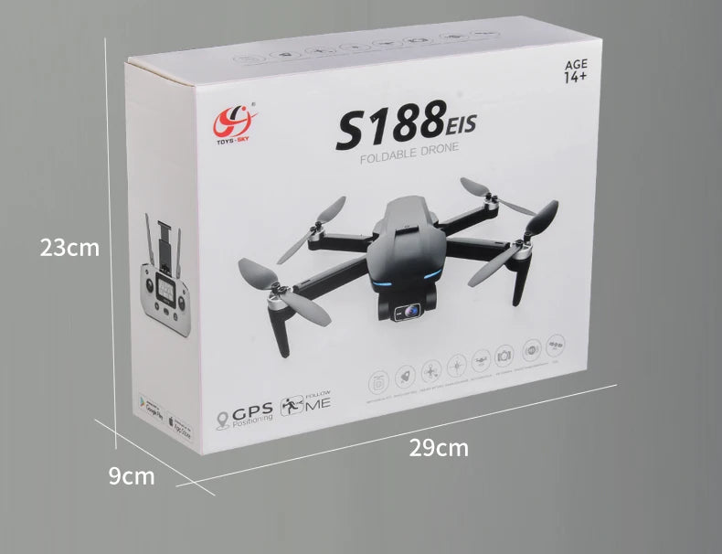 S188 Drone - Professional GPS 4
