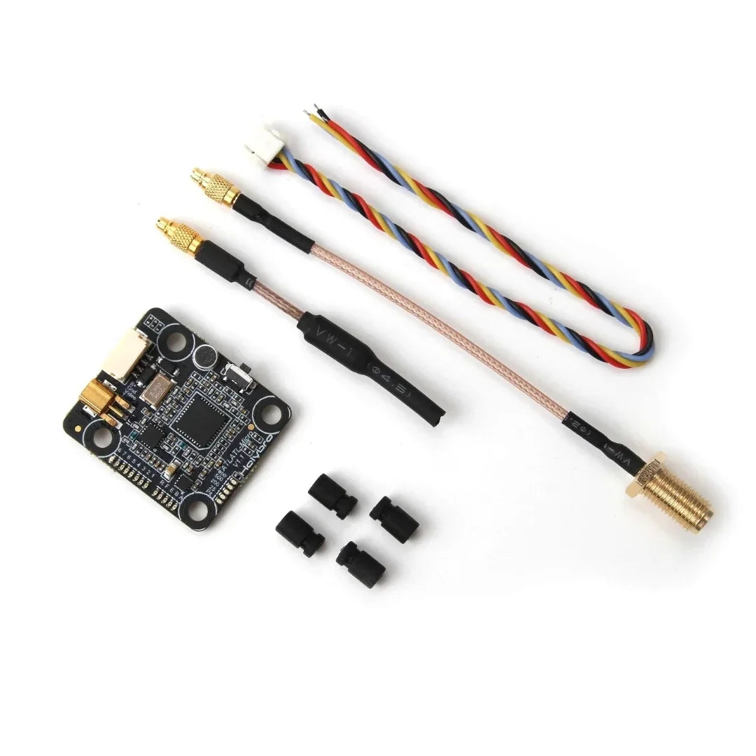 Holybro Atlatl HV Micro - 5.8G FPV Video Transmitter 2-4S Lipo 0.5 / 25/200/500/800mW 40CH VTX for FPV RC Multirotor Drone parts 14 Holybro Atlatl HV micro video transmitter for FPV RC drones, suitable for 2-4S LiPo batteries and 25/200/500/800mW transmission.