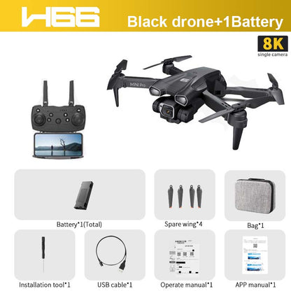 H66 Drone, 1(Total) Spare wing* 4 Bag"1
