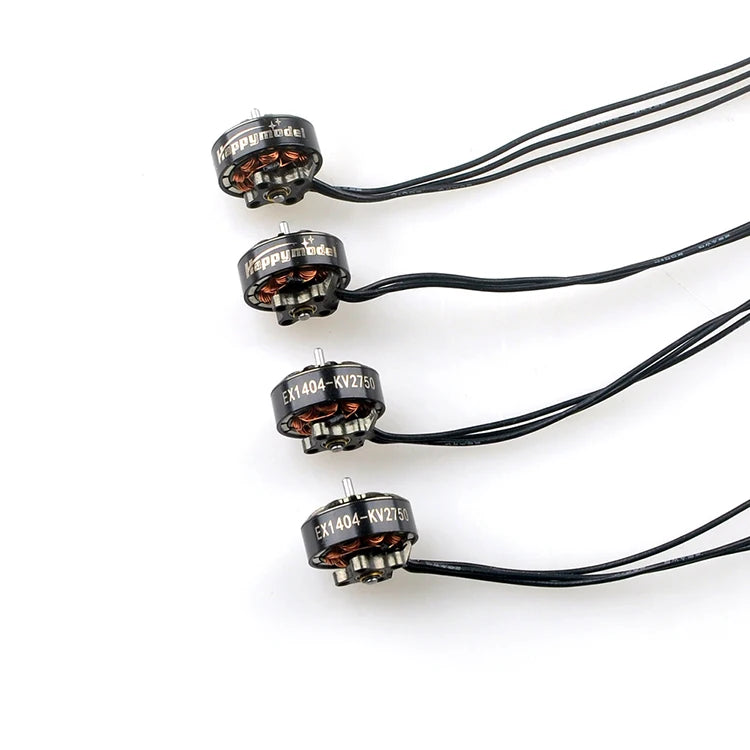 4PCS HappyModel EX1404, KV2750 compatible with 4S Lipo KV3500 compatible with 3-4S