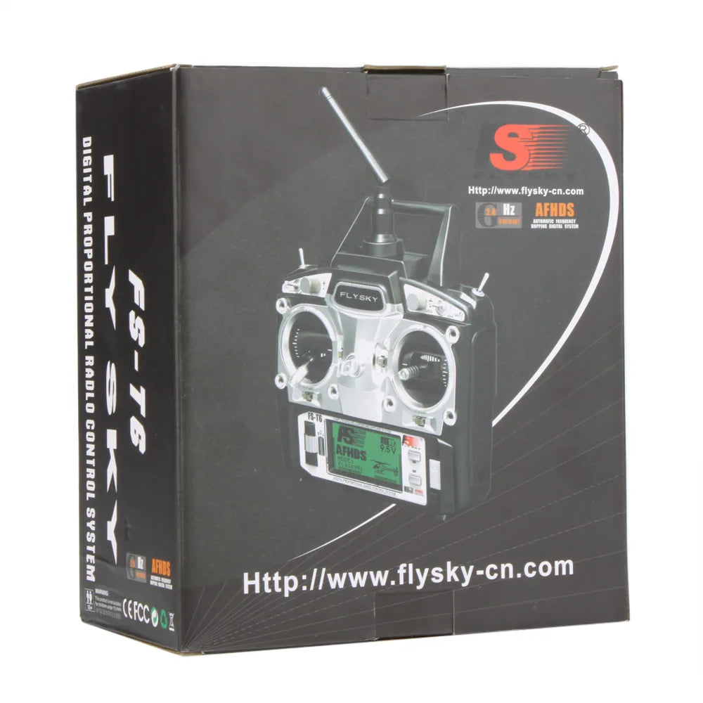 Flysky FS-T6 6CH 2.4G LCD Transmitter, Flysky FS-T6 6CH