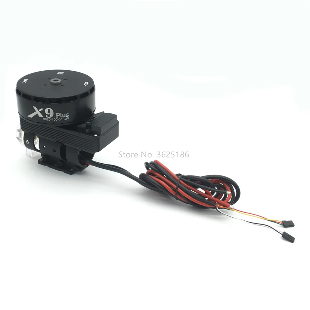 Hobbywing  X9 plus Power system - 9260 motor, Hobbywing  X9 plus Power system, maximum load of 3kg/ shaft and maximum pulling force of 26.5kg for 36-inch