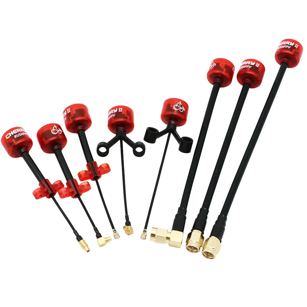 RUSHFPV Cherry 2 II 5.8GHz 1.8dBi FPV Antenna LHCP RHCP – SMA/MMCX/UFL Options