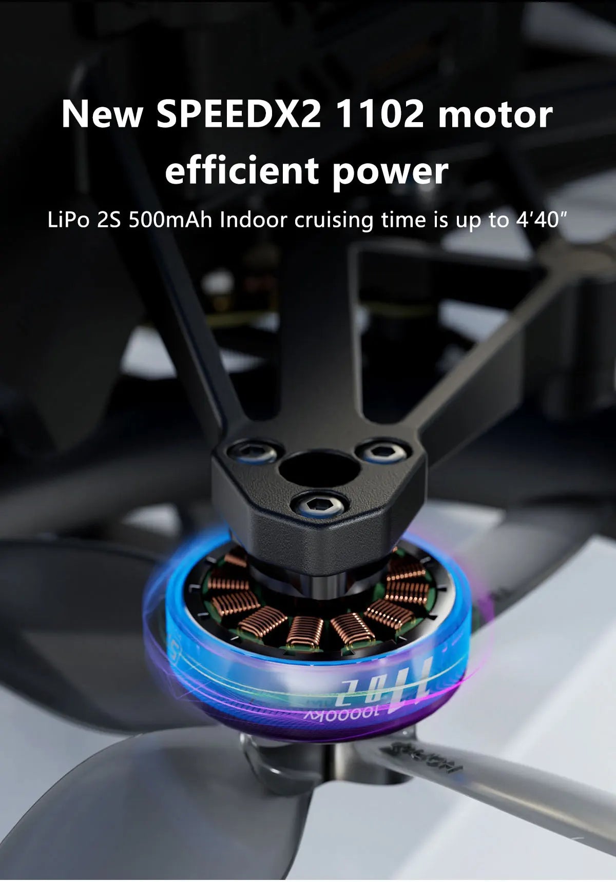 GEPRC DarkStar20 WTFPV FPV - Bluejay 8Bit 12A F411-12A-E 1-2S AIO RC Quadcopter LongRange Freestyle Drone Rc DIY Airplane 15 GEPRC DarkStar20 WTFPV, New SPEEDX2 1102 motor efficient power LiPo 2S 50OmAh