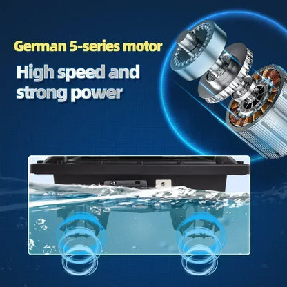 German 5-series motor, high speed, strong power