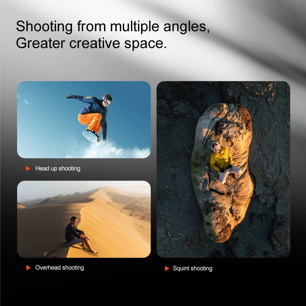 A16 PRO Drone, shooting from multiple angles, greater creative space . head up shooting overhead