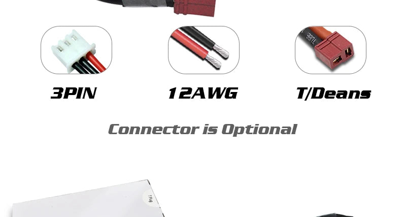 0 3PIN 1ZAWG tideans Connector i5 Option