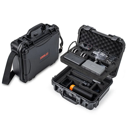 STARTRC 2 Layers Hard Case for DJI Osmo Action 5 Pro, IP67 Waterproof PP Box with EVA Foam, Camera Accessories Travel Suitcase