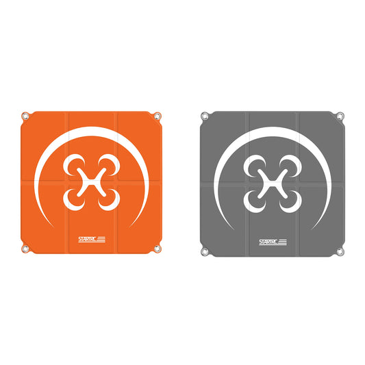 StartRC Drone Landing Pad 21.7 in Foldable Helipad, Double‑Sided, Pegs Included, for DJI Air/Mavic/Mini/Avata Series