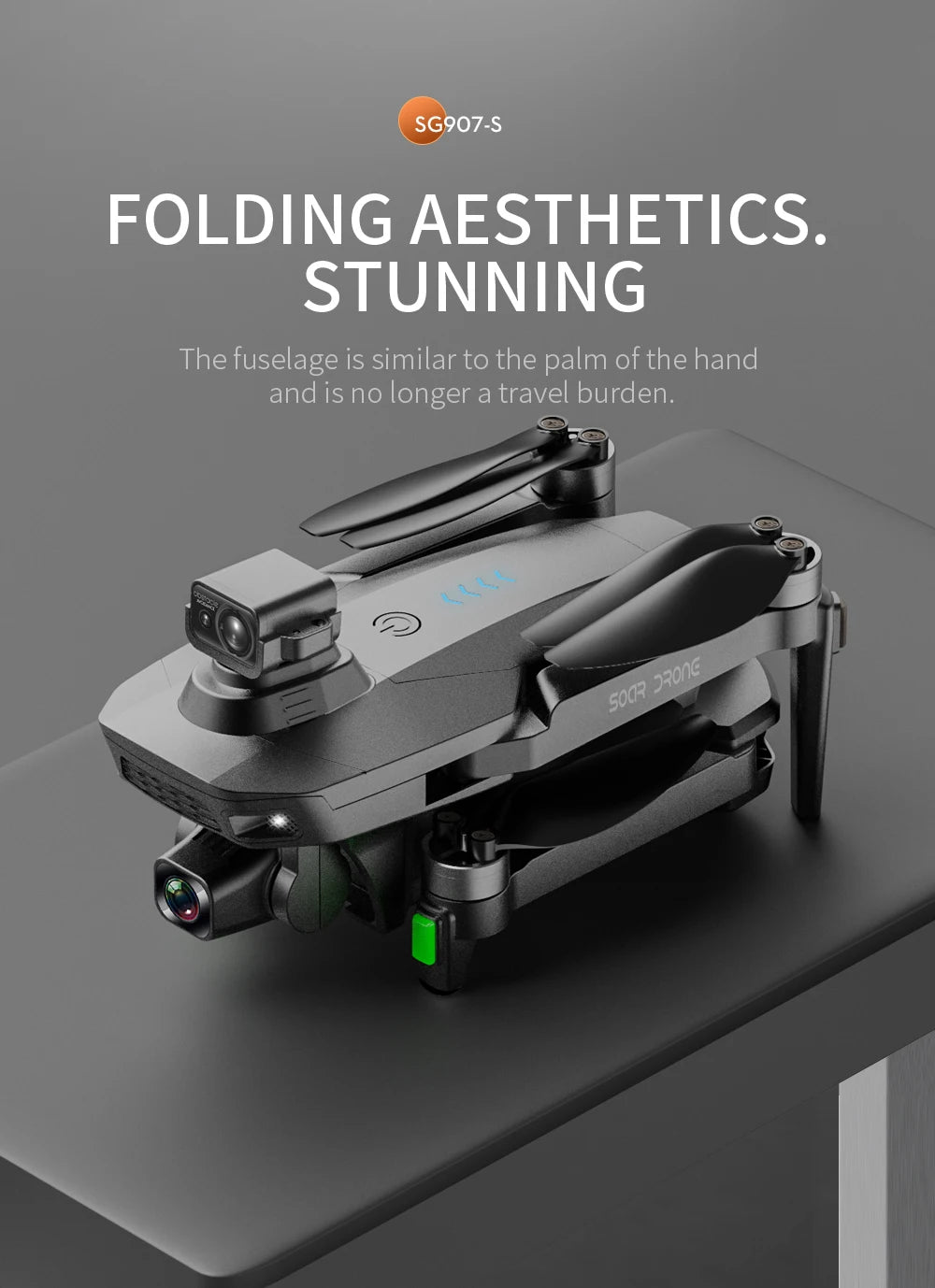 SG907S Drone - 4K HD GPS Auto-Return High Performance Obstacle Avoidance Long Range Remote Control Aircraft Plane Toy Professional Camera Drone 25 SG907S Drone -