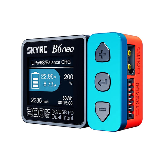 2023 SkyRC B6neo slimme oplader - DC 200W PD 80W batterijbalanslader SK-100198