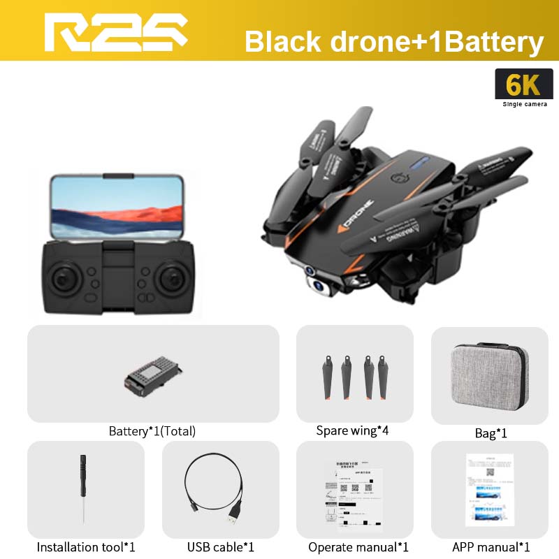 R2S Drone, 1 Spare wing* 4 Bag*1 Installation tool*1