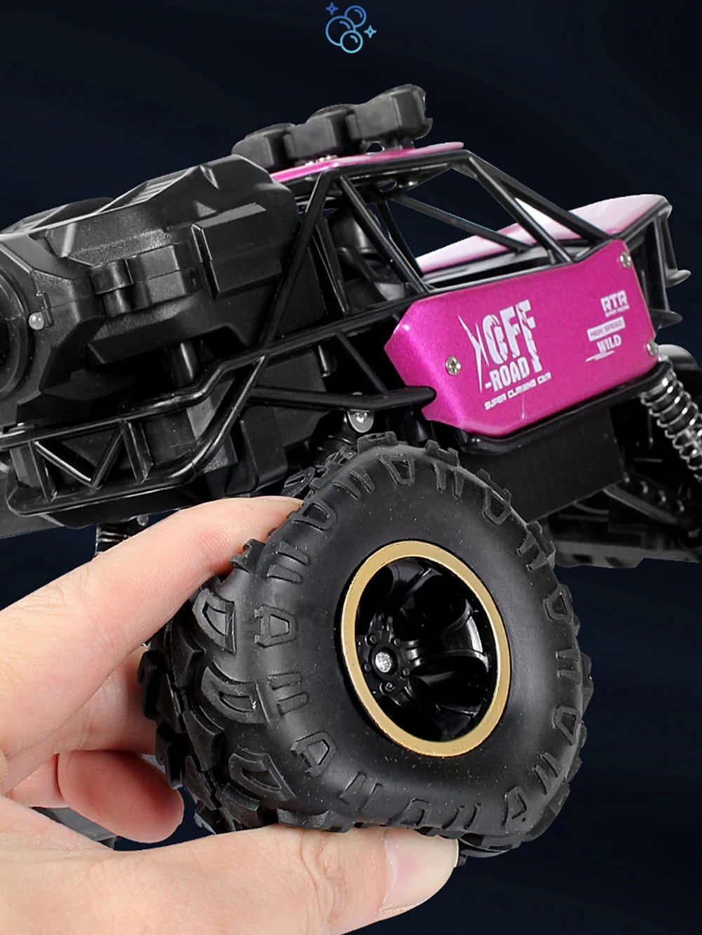 Paisible 4WD RC Car, the 2000mah battery can last about 60 minutes