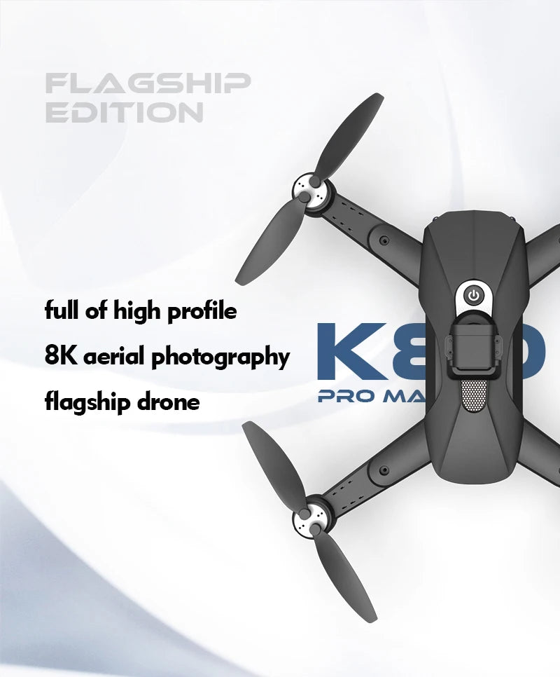 XYRC K80 PRO MAX GPS Drone, flagshis edition full of high profile 8k aerial photography ke