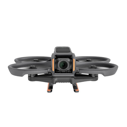 STARTRC Quick Release Landing Gear for DJI Avata 2 — Foldable Height-Extended Skid, 22 mm Raise, ABS+PC, 13.5 g, Black/Orange
