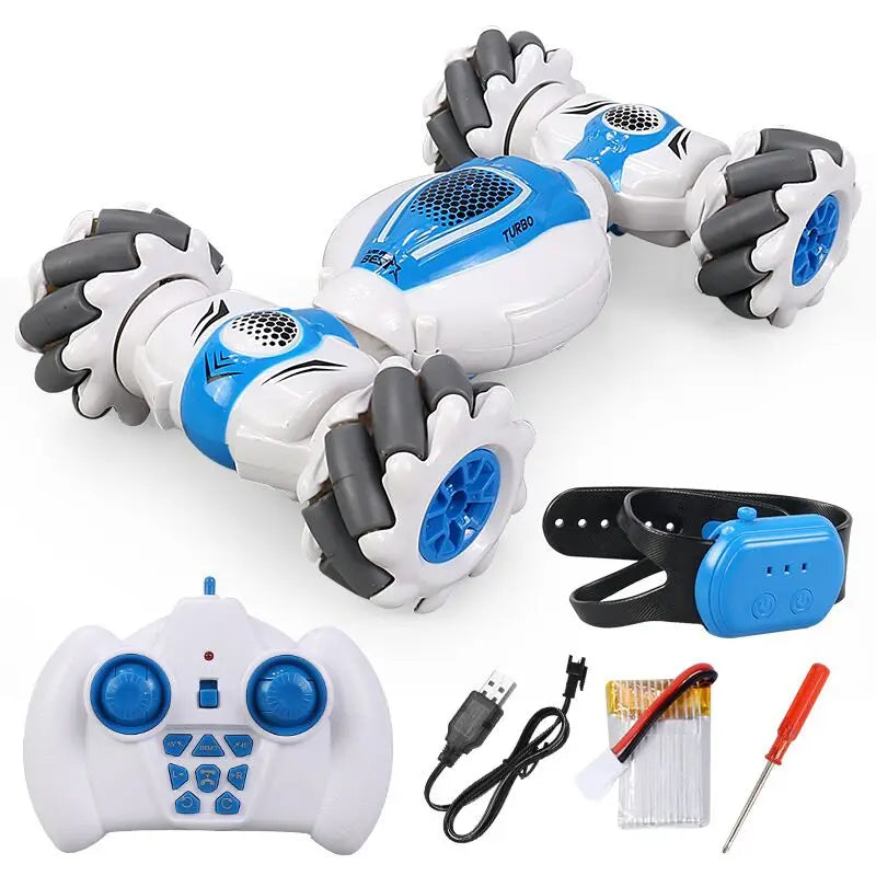 S-012 RC Stunt Car, * Easy Smart Remote Control: Designed with 2 remote control modes