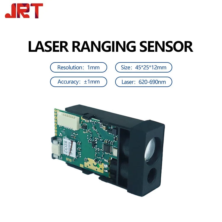 JRT M88B 40m Laser Distance Sensor Module with USB, 1 mm accuracy and Class II laser