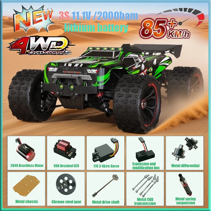 TSRC 9522 / 9522 Pro 1:16 Samochód RC 4WD Szybka Terenówka 85KM/H Bezszczotkowy lub 50KM/H Szczotkowy Monster Truck