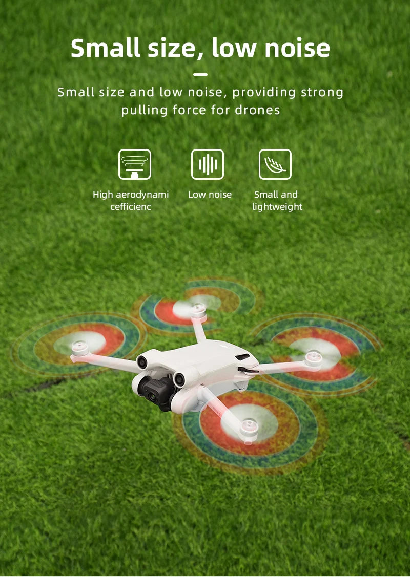 16PCS Replacement Propeller for DJI Mini 3 PRO Drone 6030Light Weight Props Blade Wing Fans Accessories Spare Parts Screw Kits 26 16PCS Replacement Propeller, small size, low noise, providing strong pulling force for drones High aerodynami Low