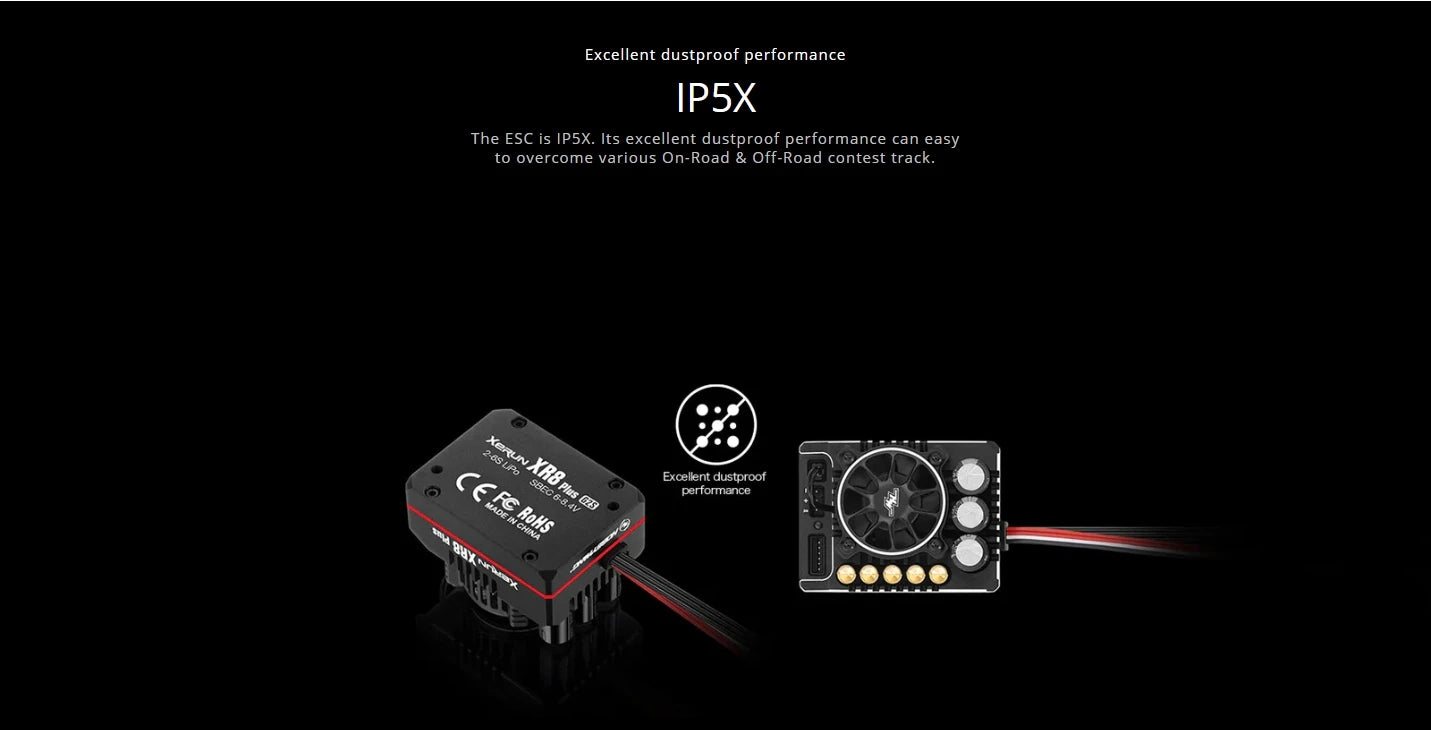 IPSX: Its excellent dustproof performance can easy to overcome various On-Ro