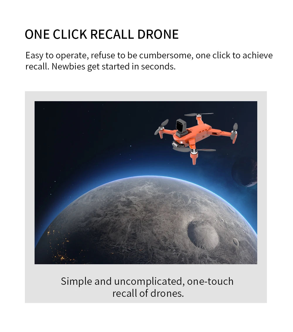HJ40 Drone, one-click recall of drones is easy to operate, refuse to be cumbersome 