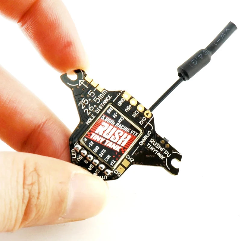 Rushfpv RUSH Tiny TANK Nano VTX - 48CH 350mW TBS SmartAudio FPV Video Transmitter 5V Input for RC Drone FPV Racing Toothpick